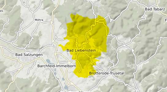Immobilienpreisekarte Bad Liebenstein
